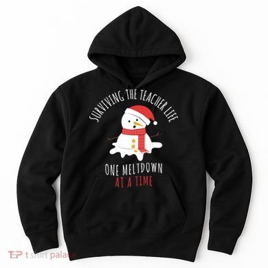 Surviving The Teacher Life One Meltdown At A Time Hoodie