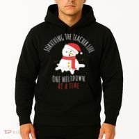 Surviving The Teacher Life One Meltdown At A Time Hoodie thumb 2