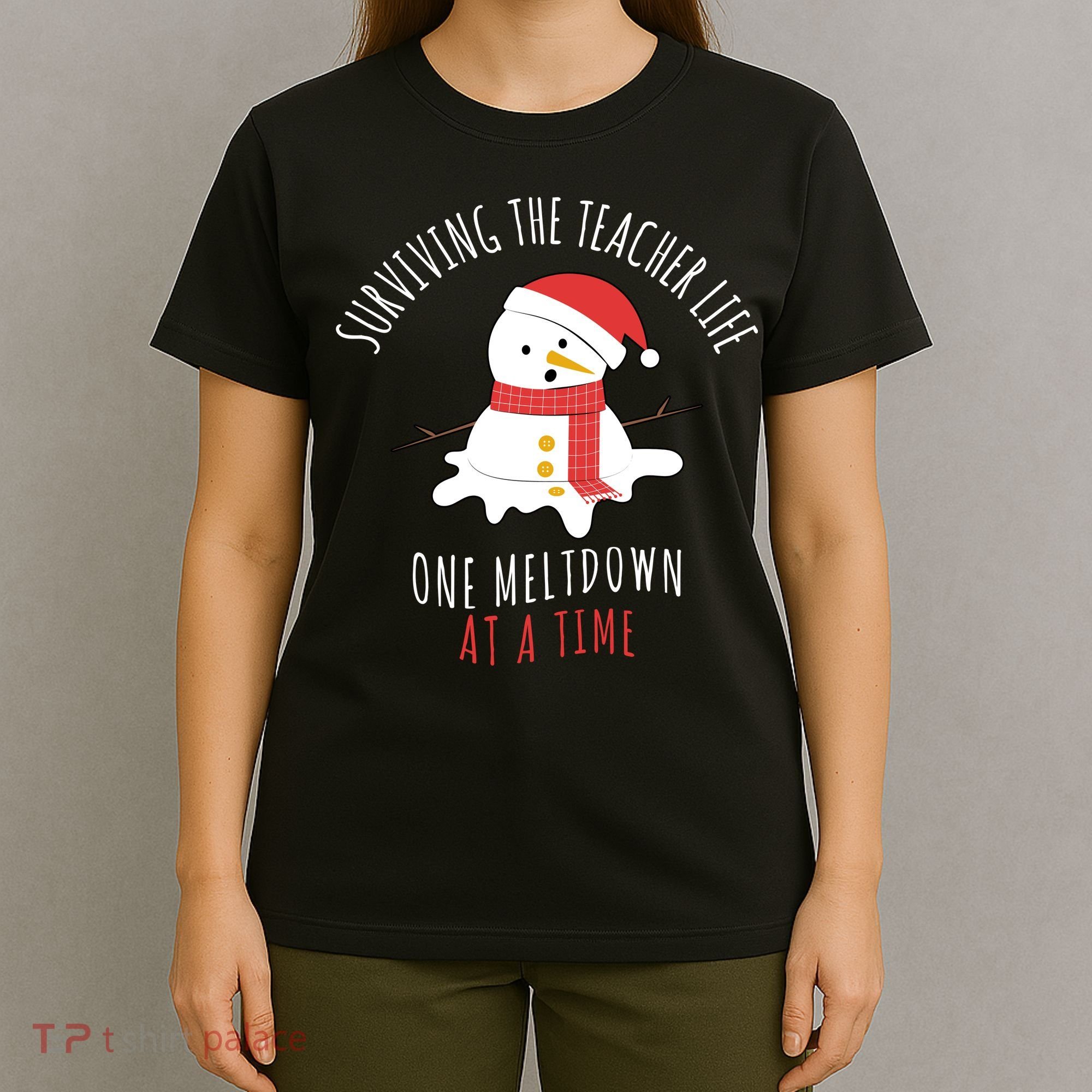 Surviving The Teacher Life One Meltdown At A Time T-Shirt