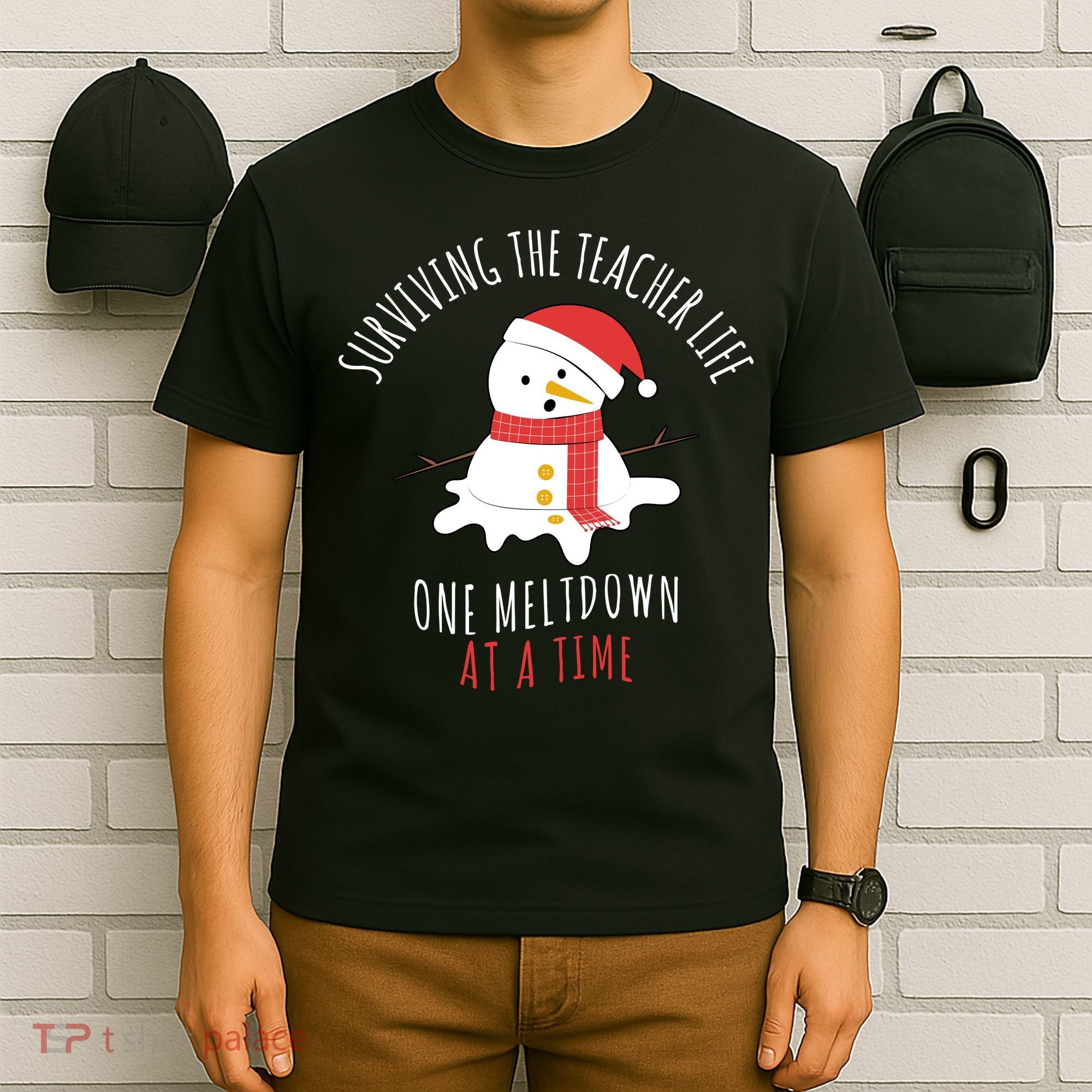 Surviving The Teacher Life One Meltdown At A Time T-Shirt