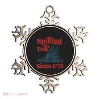 Spilling The Tea Since 1773 Patriotic History Teacher Ornament thumb 0