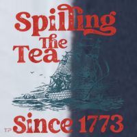 Spilling The Tea Since 1773 Patriotic History Teacher Sport-Tek Competitor United Soccer Jersey thumb 4