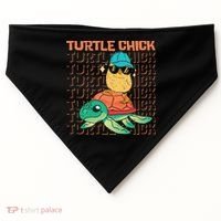 Sea Turtle Tortoise Chicken Turtle Chick USA-Made Doggie Bandana thumb 0