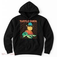 Sea Turtle Tortoise Chicken Turtle Chick Hoodie thumb 0