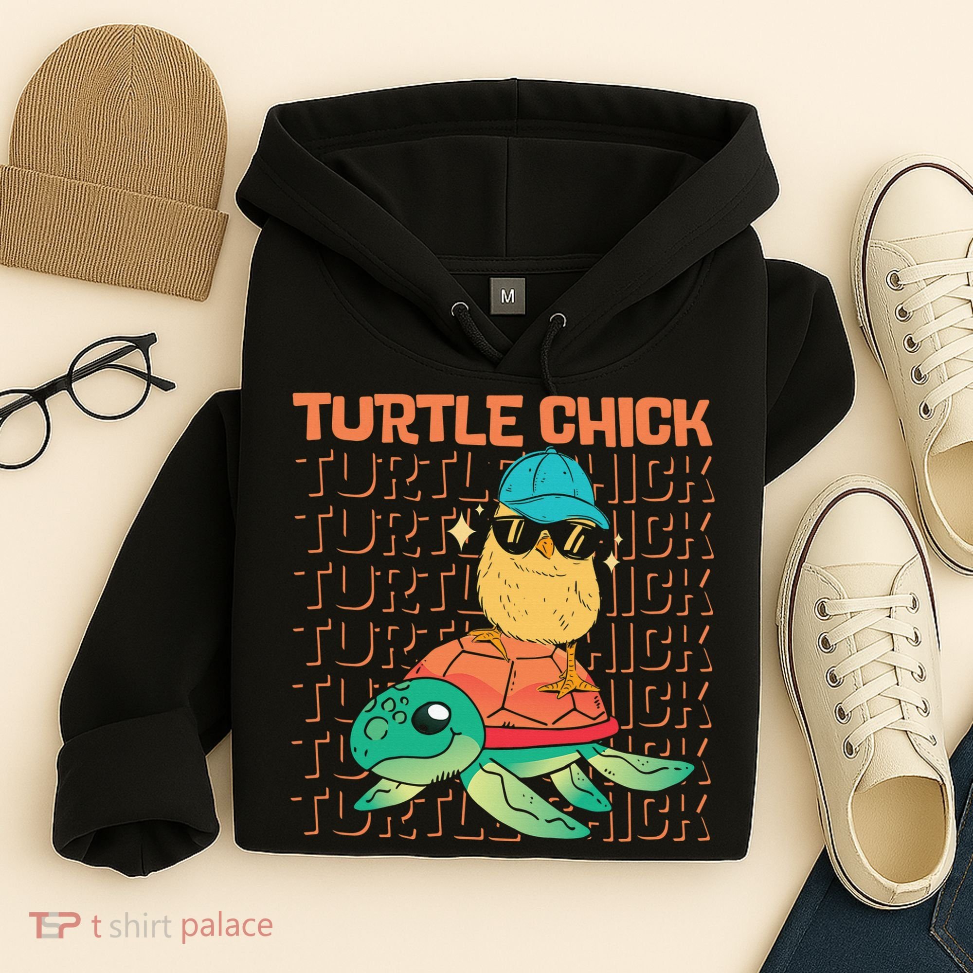 Sea Turtle Tortoise Chicken Turtle Chick Hoodie