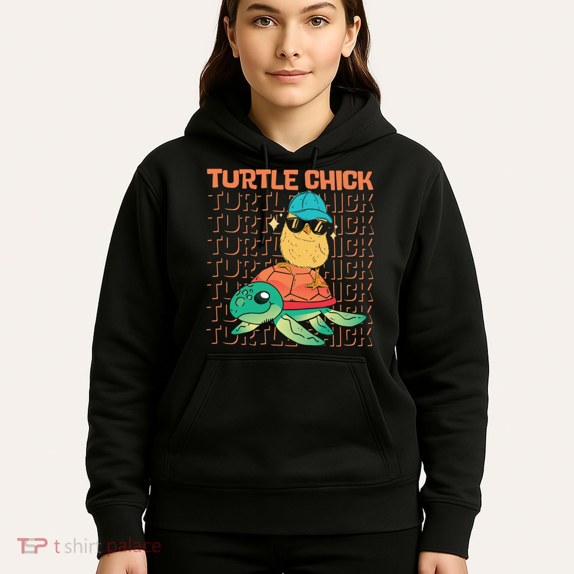 Sea Turtle Tortoise Chicken Turtle Chick Hoodie
