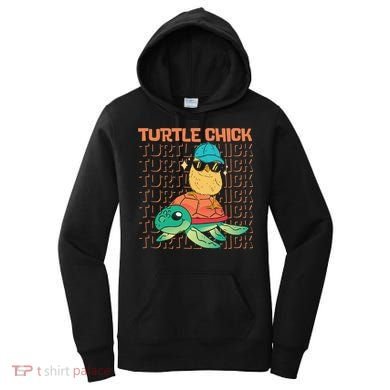 Sea Turtle Tortoise Chicken Turtle Chick Women's Hoodie