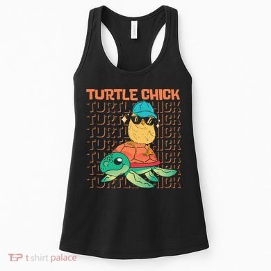 Sea Turtle Tortoise Chicken Turtle Chick Women's Tank Top