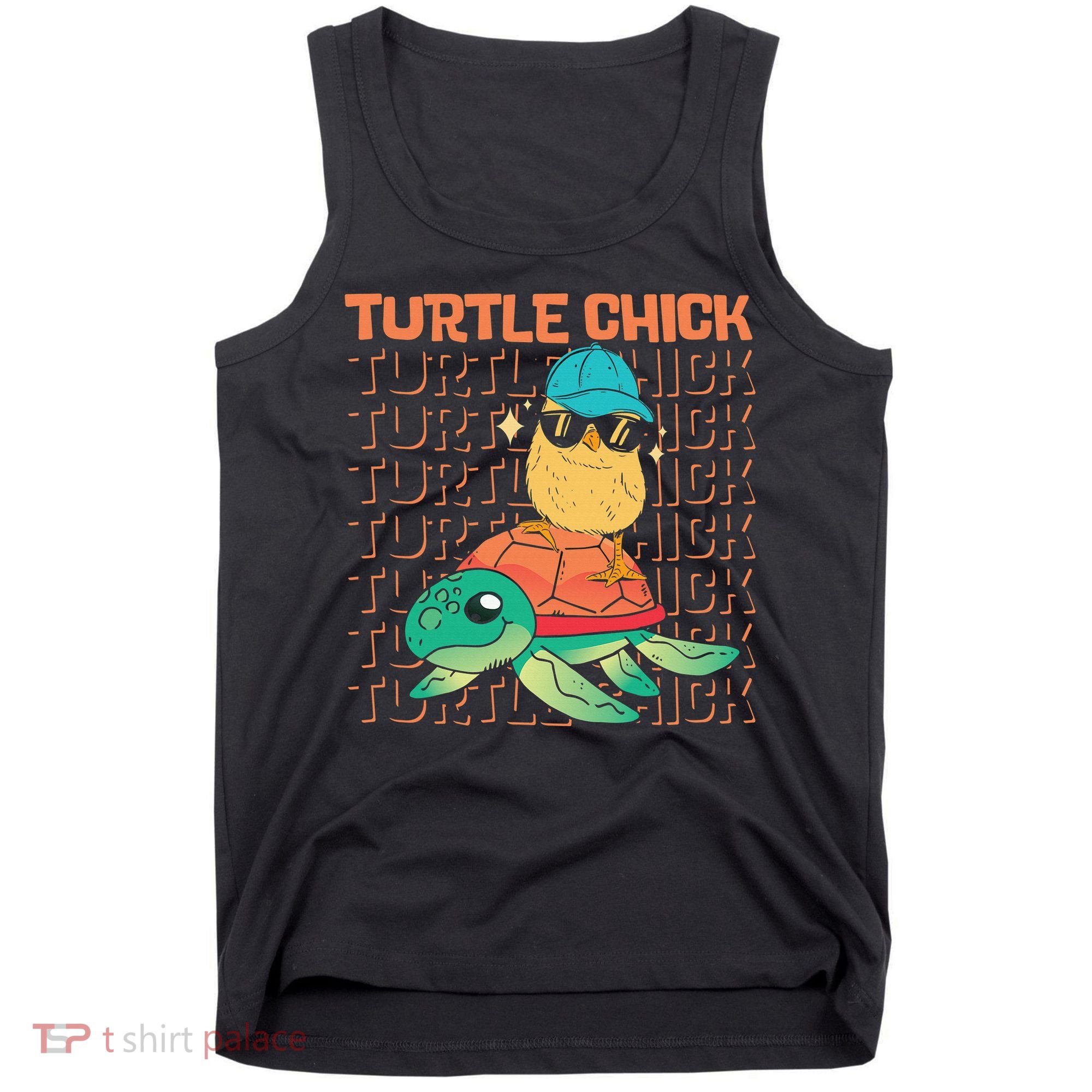 Sea Turtle Tortoise Chicken Turtle Chick Tank Top