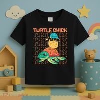 Sea Turtle Tortoise Chicken Turtle Chick Toddler T-Shirt thumb 3