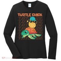 Sea Turtle Tortoise Chicken Turtle Chick Women's Long Sleeve Shirt thumb 0
