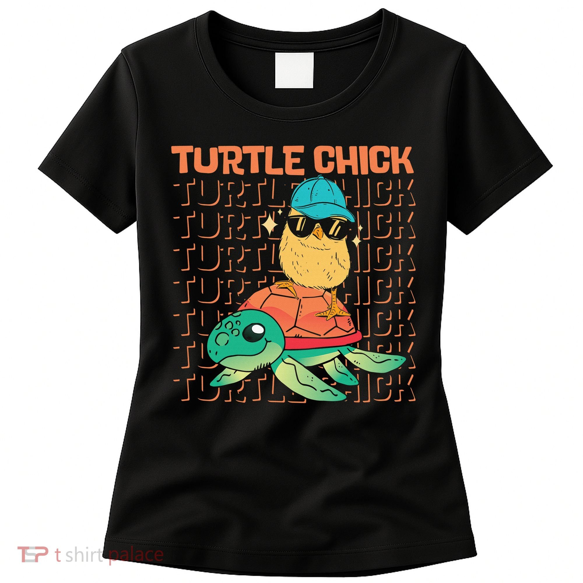 Sea Turtle Tortoise Chicken Turtle Chick Women's T-Shirt