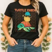 Sea Turtle Tortoise Chicken Turtle Chick Women's T-Shirt thumb 2
