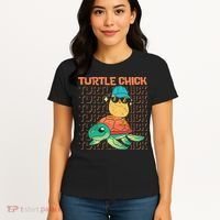 Sea Turtle Tortoise Chicken Turtle Chick Women's T-Shirt thumb 4