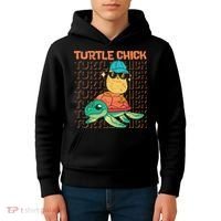Sea Turtle Tortoise Chicken Turtle Chick Kids Hoodie thumb 4