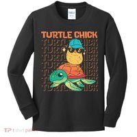 Sea Turtle Tortoise Chicken Turtle Chick Kids Long Sleeve Shirt thumb 0