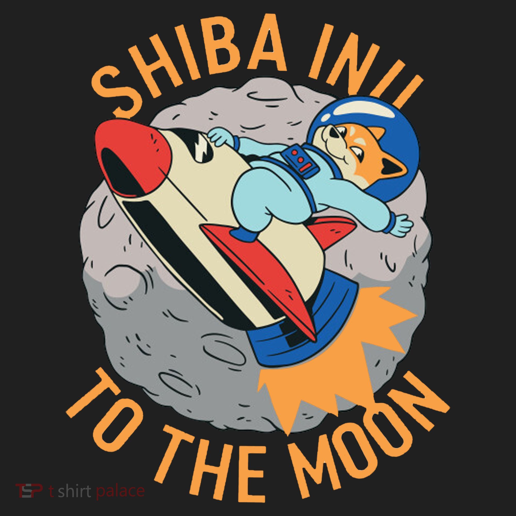 Shiba To The Moon Fox Rocket Ship Tumbler