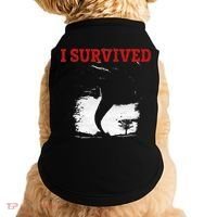 Storm Tornado Twister And Hurricane Weather I Survived Doggie Tank thumb 0