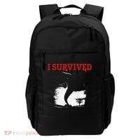 Storm Tornado Twister And Hurricane Weather I Survived Backpack thumb 0