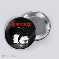 Storm Tornado Twister And Hurricane Weather I Survived Button thumb 0