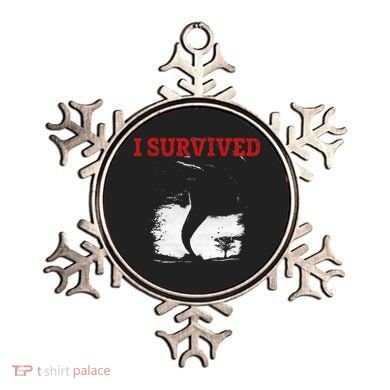 Storm Tornado Twister And Hurricane Weather I Survived Ornament