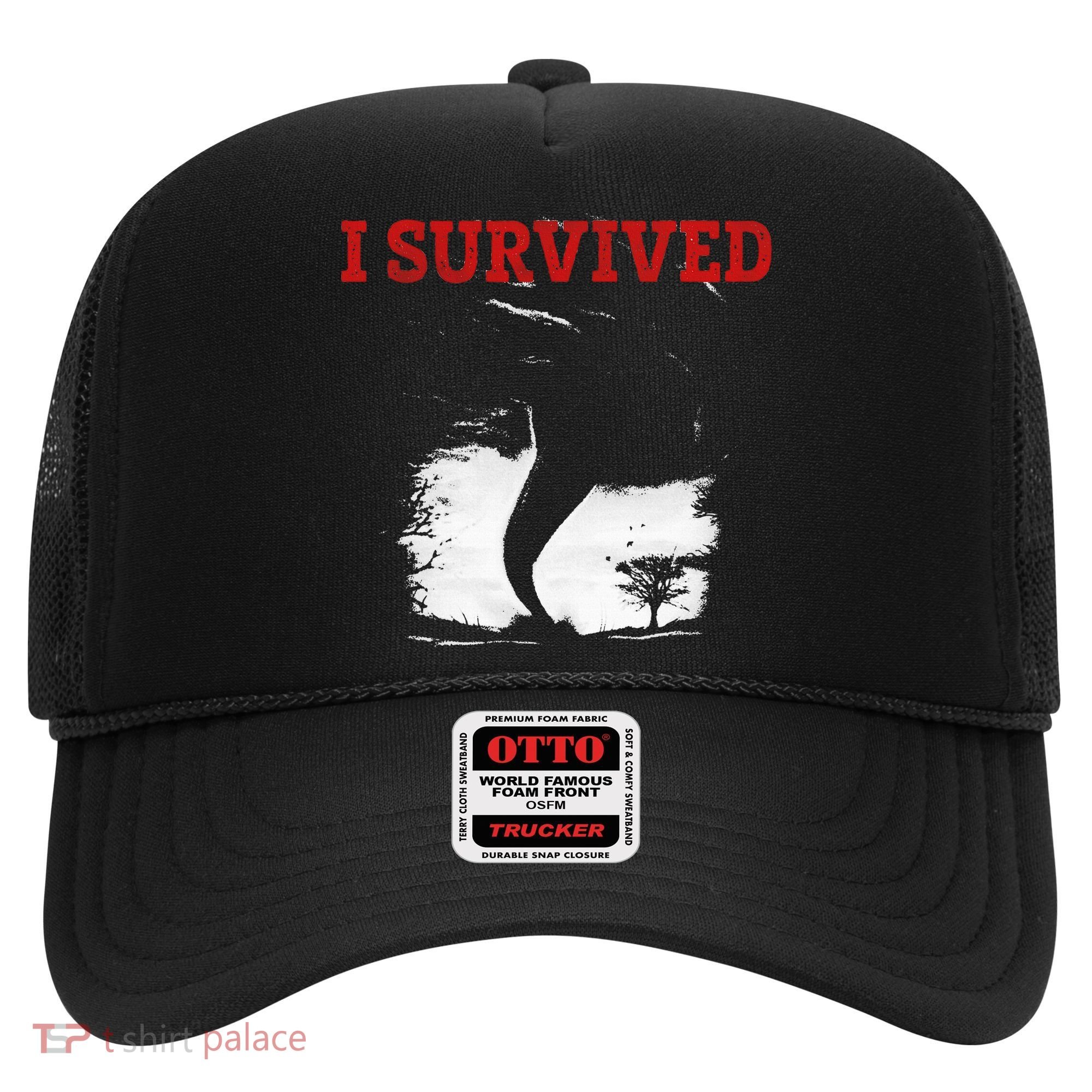 Storm Tornado Twister And Hurricane Weather I Survived Hat