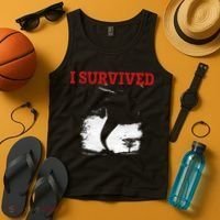 Storm Tornado Twister And Hurricane Weather I Survived Tank Top thumb 4