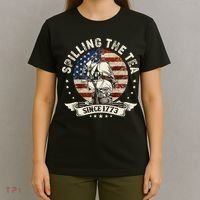 Spilling The Tea Since 1773 Patriotic 4th Of July T-Shirt thumb 4