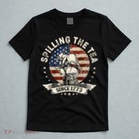 Spilling The Tea Since 1773 Patriotic 4th Of July T-Shirt thumb 5