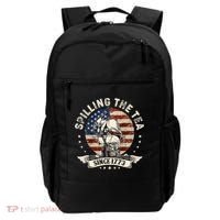 Spilling The Tea Since 1773 Patriotic 4th Of July Backpack thumb 0