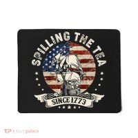 Spilling The Tea Since 1773 Patriotic 4th Of July Mousepad thumb 0