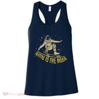 Skating To The Moon Astronaut Women's Tank Top thumb 0
