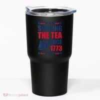 Spilling The Tea Since 1773 History Teacher 4th July Tumbler thumb 0