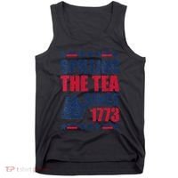 Spilling The Tea Since 1773 History Teacher 4th July Tank Top thumb 0