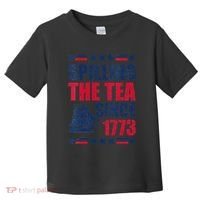 Spilling The Tea Since 1773 History Teacher 4th July Toddler T-Shirt thumb 0