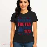 Spilling The Tea Since 1773 History Teacher 4th July Women's T-Shirt thumb 4