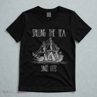 Spilling the Tea Since 1773 Funny Patriotic 4th of July Gift T-Shirt thumb 5