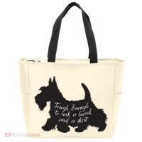 Scottish Terrier Tough Enough To Rock A Beard And A Skirt Tote Bag thumb 0