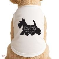 Scottish Terrier Tough Enough To Rock A Beard And A Skirt Doggie Tank thumb 0