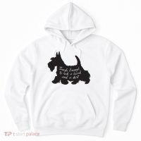 Scottish Terrier Tough Enough To Rock A Beard And A Skirt Hoodie thumb 0