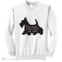 Scottish Terrier Tough Enough To Rock A Beard And A Skirt Sweatshirt thumb 0