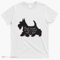 Scottish Terrier Tough Enough To Rock A Beard And A Skirt T-Shirt thumb 0