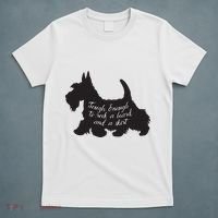Scottish Terrier Tough Enough To Rock A Beard And A Skirt T-Shirt thumb 5