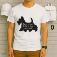 Scottish Terrier Tough Enough To Rock A Beard And A Skirt T-Shirt thumb 6