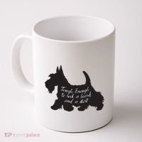 Scottish Terrier Tough Enough To Rock A Beard And A Skirt Coffee Mug thumb 0
