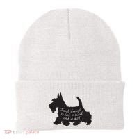 Scottish Terrier Tough Enough To Rock A Beard And A Skirt Beanie thumb 0