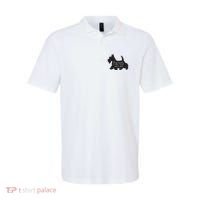 Scottish Terrier Tough Enough To Rock A Beard And A Skirt Polo thumb 0