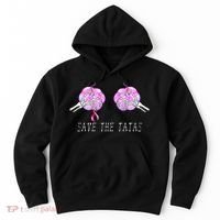 Save The TaTas Halloween Breast Cancer Awareness Hoodie thumb 0