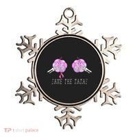 Save The TaTas Halloween Breast Cancer Awareness Ornament thumb 0