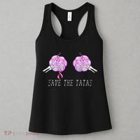 Save The TaTas Halloween Breast Cancer Awareness Women's Tank Top thumb 3